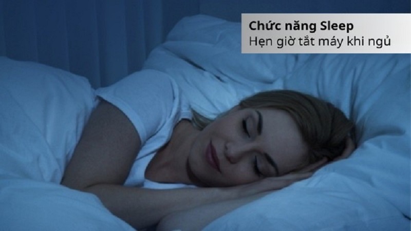 Chế độ ngủ đêm Sleep trên máy lạnh Panasonic Inverter 12.000 BTU (1.5 HP) CU/CS-YZ12AKH-8