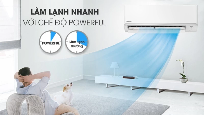 Công nghệ làm lạnh Powerful. Công nghệ làm lạnh Powerful.