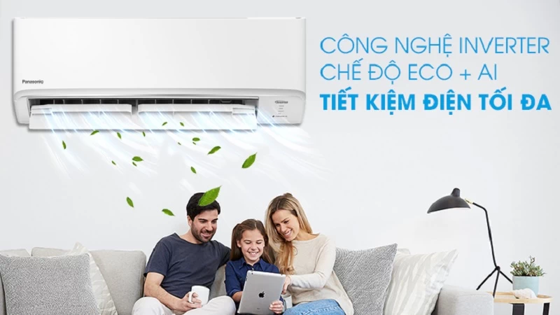 Chế độ ECO tích hợp AI. Chế độ ECO tích hợp AI.