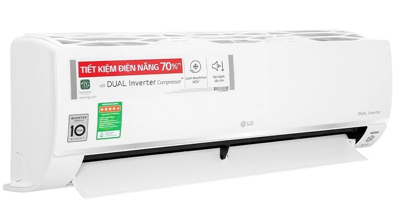 Điều hòa LG Inverter 9.200 BTU (1 HP) V10API1 gây ấn tượng với thiết kế hiện đại Điều hòa LG Inverter 9.200 BTU (1 HP) V10API1 gây ấn tượng với thiết kế hiện đại