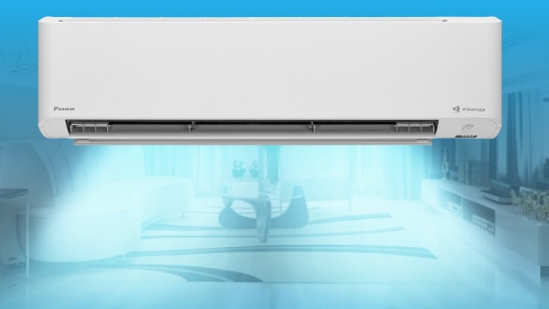 Căn phòng mát lạnh nhanh chóng.