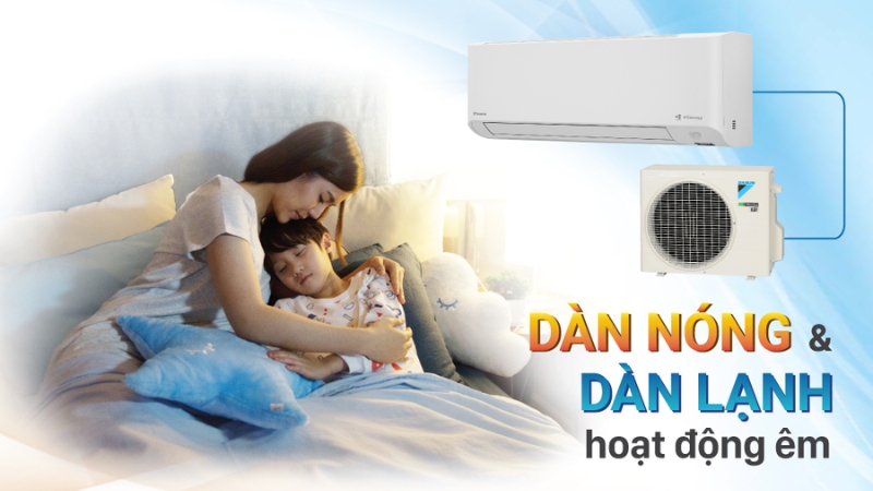 Hoạt động êm ái.