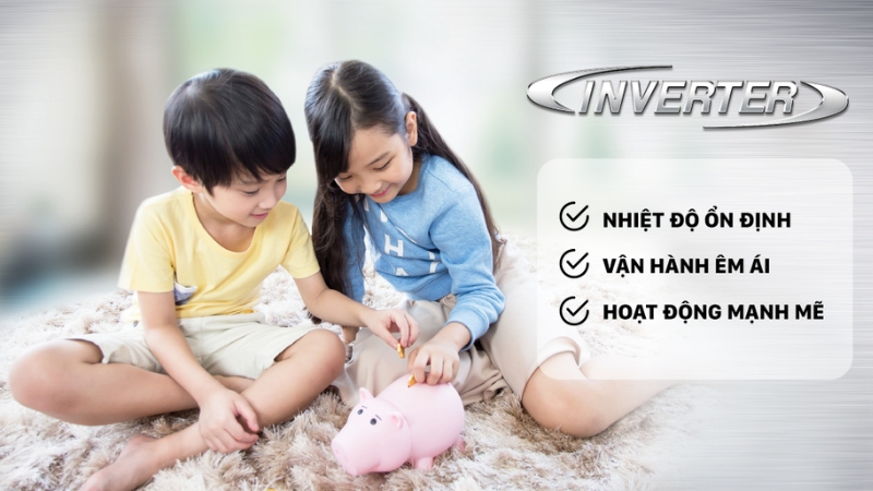 Tiết kiệm điện hiệu quả.