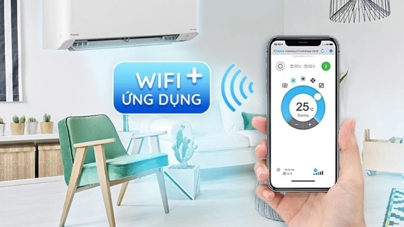 Điều khiển thiết bị từ xa một cách linh hoạt và tiện lợi trên máy lạnh Daikin Inverter 9.200 BTU (1 HP) ATKF25XVMV Điều khiển thiết bị từ xa một cách linh hoạt và tiện lợi trên máy lạnh Daikin Inverter 9.200 BTU (1 HP) ATKF25XVMV