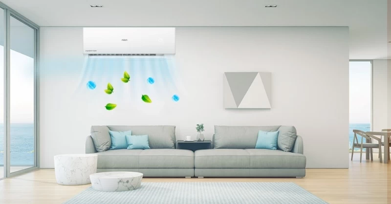 Điều hòa Aqua Inverter 12.500 BTU (1.5 HP) AQA-RV13QA2 với thiết kế hiện đại và công nghệ tiên tiến Điều hòa Aqua Inverter 12.500 BTU (1.5 HP) AQA-RV13QA2 với thiết kế hiện đại và công nghệ tiên tiến