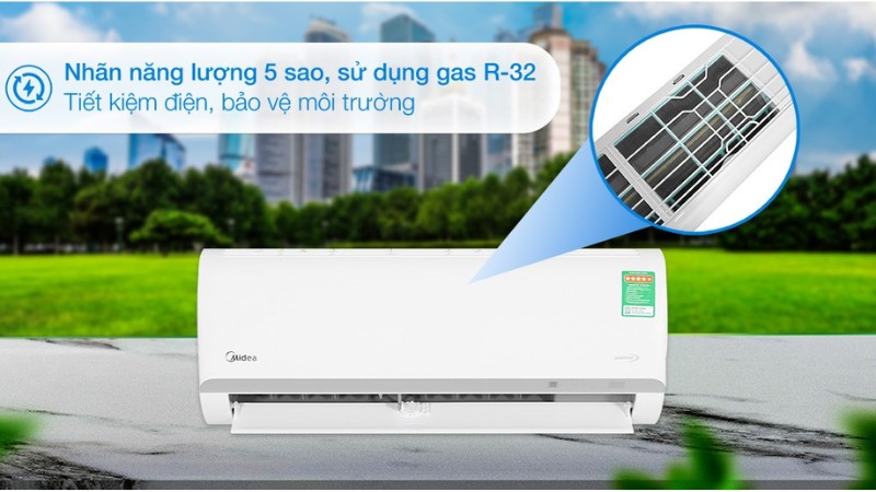 Công nghệ Inverter tiết kiệm điện trên điều hòa Midea Inverter 9.000 BTU (1 HP) MAFA-09CDN8