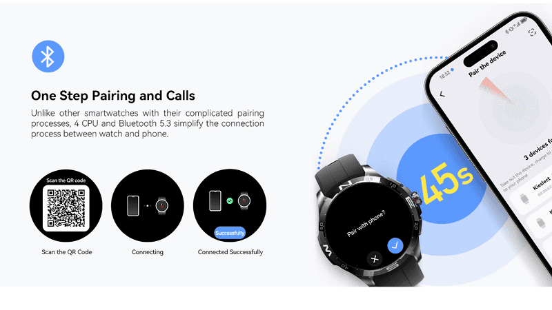 Kieslect Actor với kết nối bluetooth.