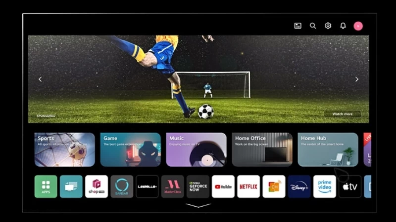 Hệ điều hành webOS 23. Hệ điều hành webOS 23.