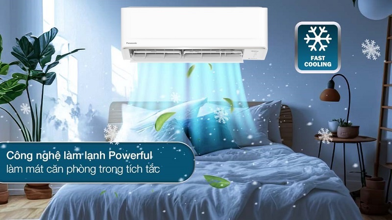 Khả năng làm mát nhanh chóng.
