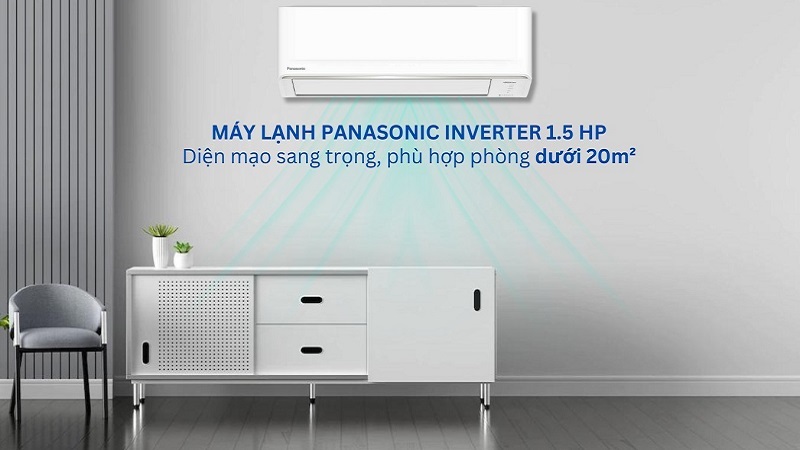 Thiết kế nhỏ gọn phù hợp với ngay cả những không gian hẹp.