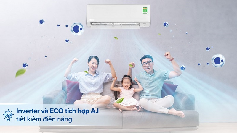 Công nghệ Inverter và tính năng AI ECO.
