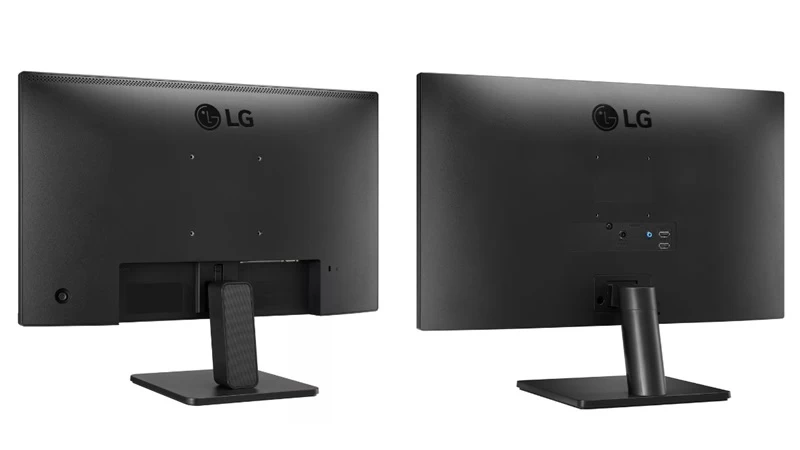 Mặt sau của hai màn hình. Mặt sau của hai màn hình.