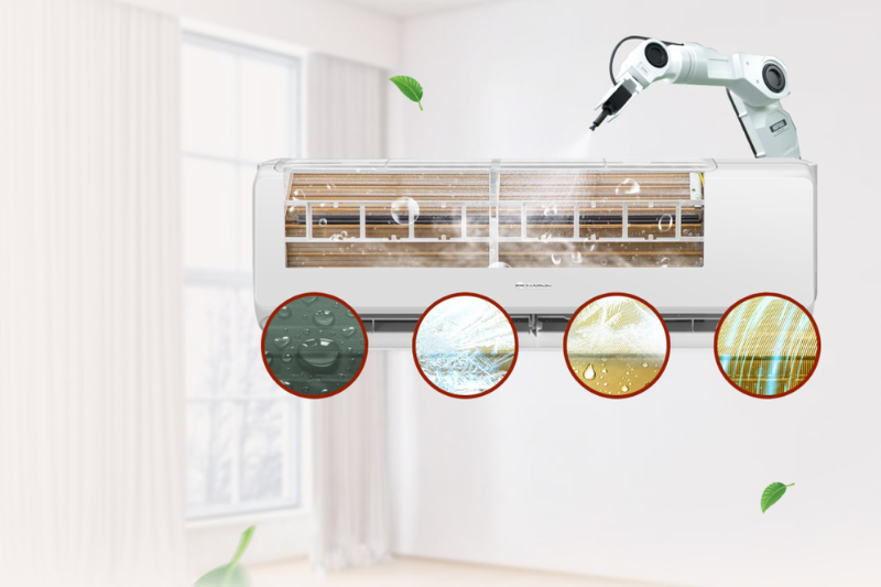 Điều hòa Gree 2 chiều Inverter 13.648 BTU (1.5 HP) CHARM12HI cũng được trang bị và tích hợp nhiều công nghệ tân tiến
