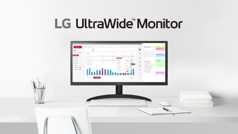 LG UltraWide 26WQ500-B.