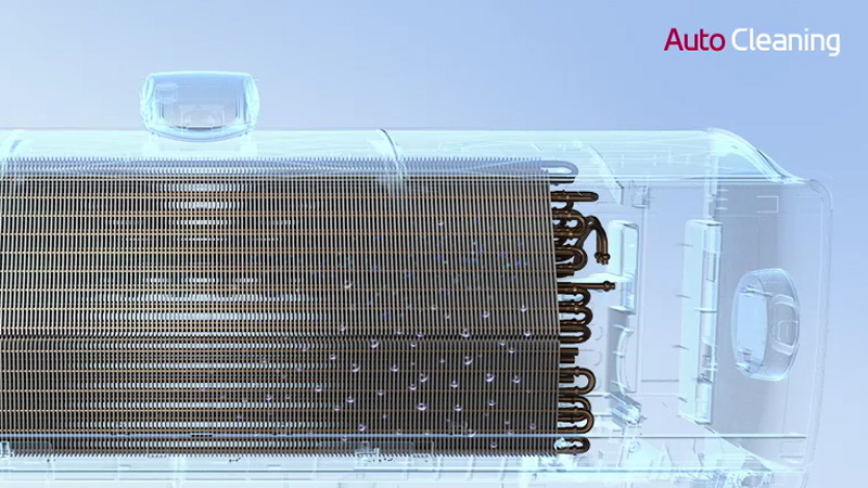 Chức năng tự làm sạch của điều hòa LG 2 chiều Inverter 12.000 BTU (1.5 HP) B13END1