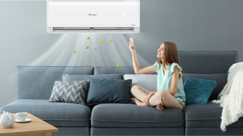 Cơ chế bảo vệ an toàn kép được tích hợp trên máy lạnh Casper Inverter 9.000 BTU (1 HP) TC-09IS35