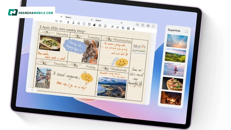 Chia sẻ nội dung tốc độ cao qua SuperHub trên Huawei MatePad SE 11 Chia sẻ nội dung tốc độ cao qua SuperHub trên Huawei MatePad SE 11