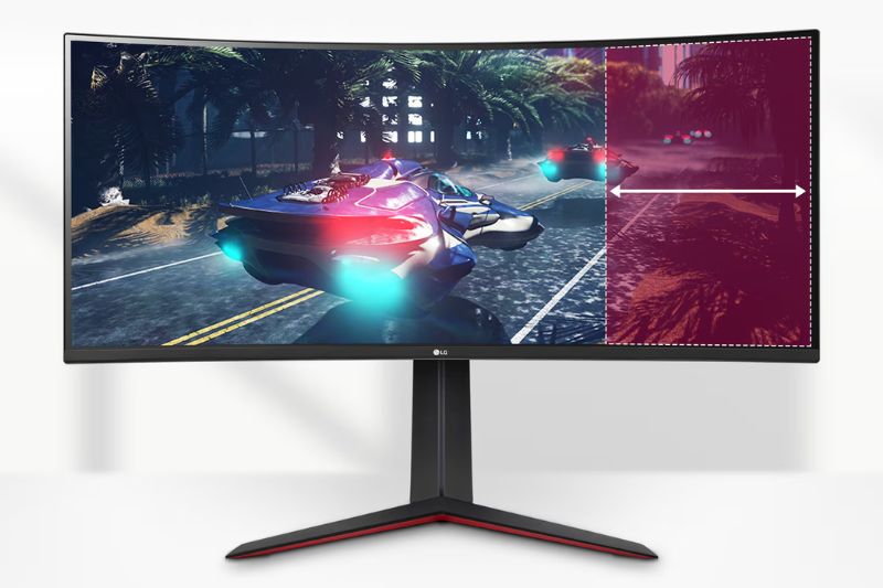 Kích thước 34 inch cực rộng.