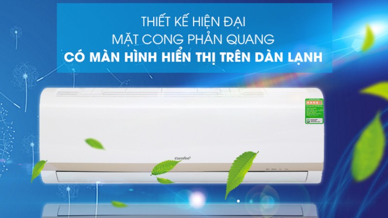 Tham khảo giá bán của điều hòa Comfee Inverter 12.000 BTU (1.5 HP) SIRIUS-12ED chính hãng