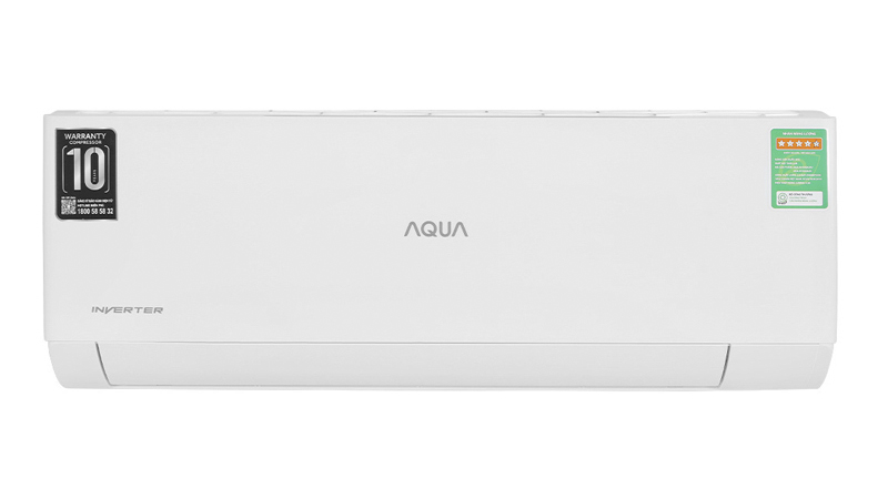 Điều hòa Aqua Inverter 9.000 BTU (1 HP) AQA-RV10QA2 là sự kết hợp hoàn hảo giữa khả năng làm lạnh nhanh và tiết kiệm điện vượt trội