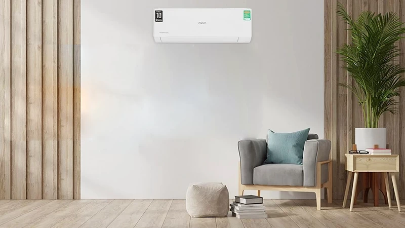 Tính năng tự khởi động lại khi có điện của máy lạnh Aqua Inverter 9.000 BTU (1 HP) AQA-RV10QA2 mang đến sự tiện lợi đáng kể Tính năng tự khởi động lại khi có điện của máy lạnh Aqua Inverter 9.000 BTU (1 HP) AQA-RV10QA2 mang đến sự tiện lợi đáng kể