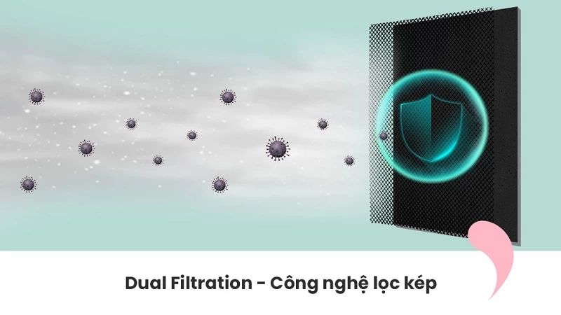 Điều hòa Comfee Inverter 9.500 BTU (1 HP) CFS-10VDGF-V có khả năng kháng khuẩn và thanh lọc không khí Điều hòa Comfee Inverter 9.500 BTU (1 HP) CFS-10VDGF-V có khả năng kháng khuẩn và thanh lọc không khí