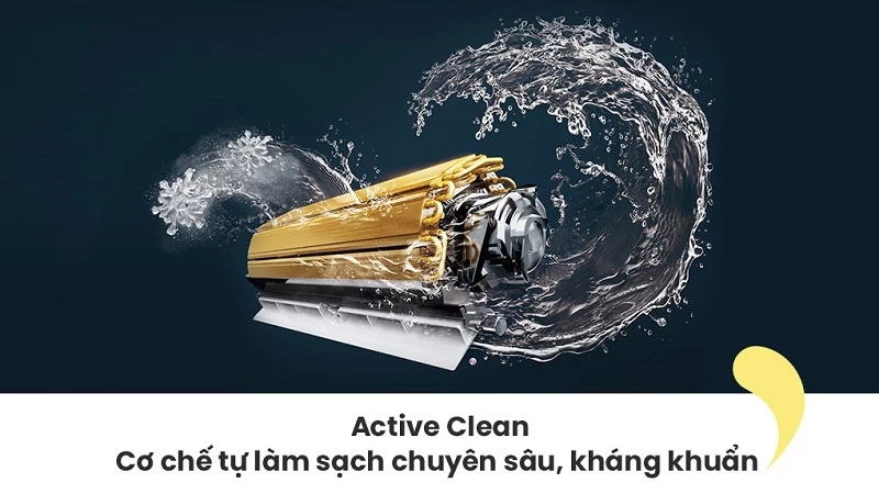 Máy lạnh Comfee Inverter 9.500 BTU (1 HP) CFS-10VDGF-V có khả năng tự động làm sạch Máy lạnh Comfee Inverter 9.500 BTU (1 HP) CFS-10VDGF-V có khả năng tự động làm sạch