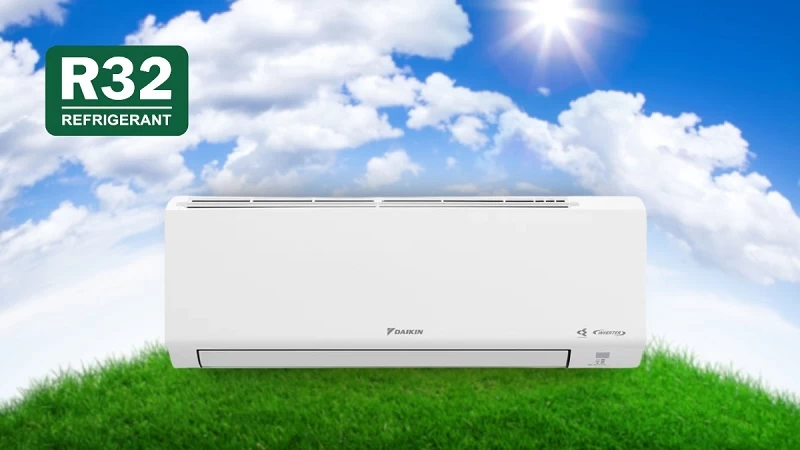 Điều hòa Daikin Inverter 9.200 BTU (1 HP) ATKF25YVMV sử dụng gas R-32 thân thiện với môi trường Điều hòa Daikin Inverter 9.200 BTU (1 HP) ATKF25YVMV sử dụng gas R-32 thân thiện với môi trường