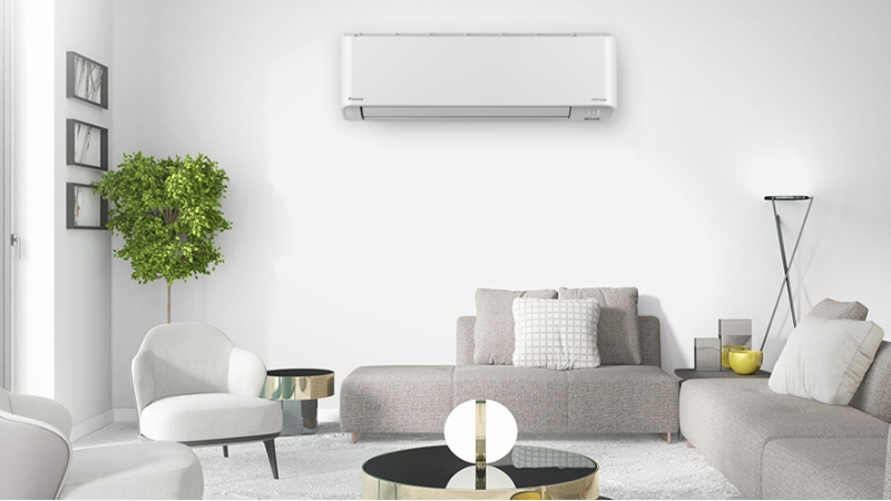 Điều hòa Daikin Inverter 17.100 BTU (2 HP) FTKZ50VVMV có thiết kế hiện đại cùng tone màu trắng thanh lịch