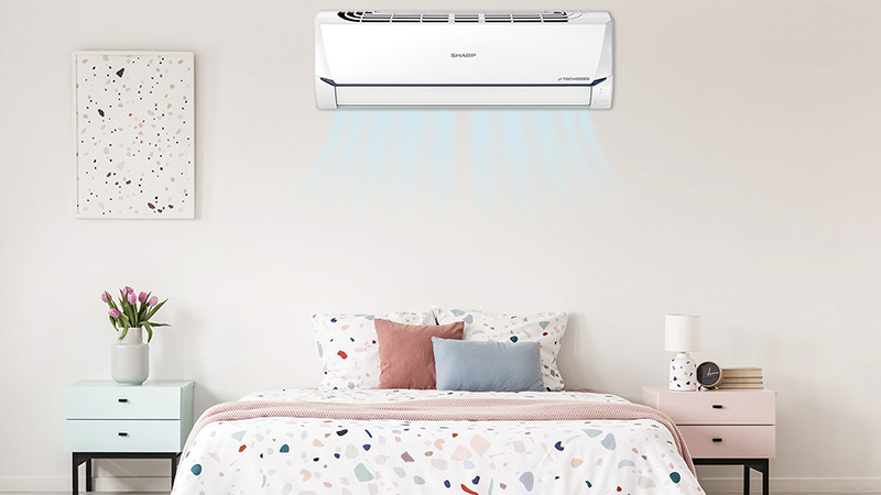 Chế độ ngủ đêm Best Sleep và chế độ Baby của máy lạnh Sharp Inverter 12.000 BTU (1.5 HP) AH-X13ZEW
