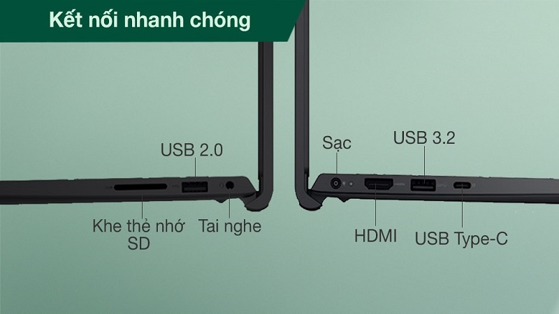 Khả năng kết nối linh hoạt.
