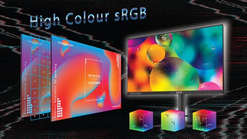 Tính năng Color Temperature được trang bị trên màn hình gaming VSP VU271Q