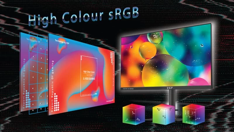 Tính năng Color Temperature được trang bị trên màn hình gaming VSP VU271Q Tính năng Color Temperature được trang bị trên màn hình gaming VSP VU271Q