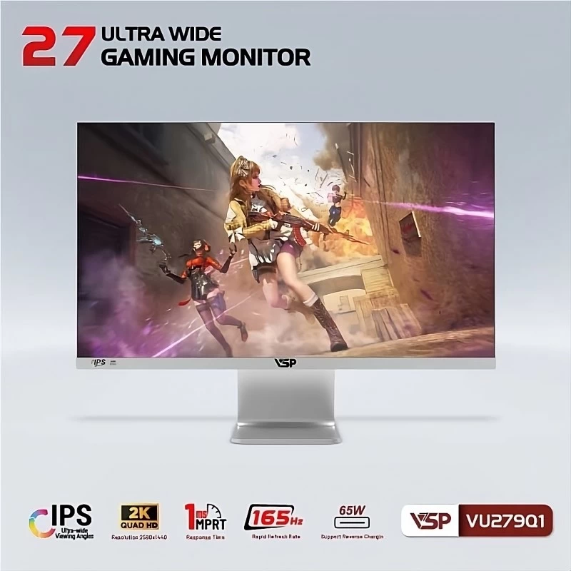 Tính năng FPS/RTS Gaming Mode Switch tối ưu hóa trải nghiệm chơi game cho màn hình VSP VU279Q1 Tính năng FPS/RTS Gaming Mode Switch tối ưu hóa trải nghiệm chơi game cho màn hình VSP VU279Q1