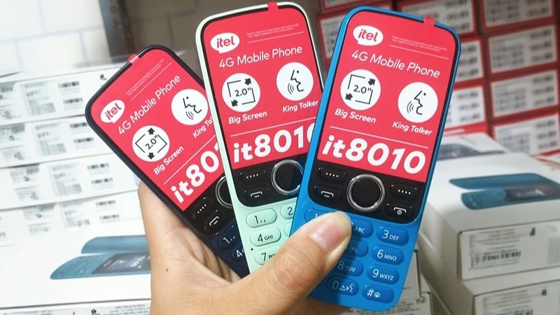 Điện thoại di động Itel it8010. Điện thoại di động Itel it8010.