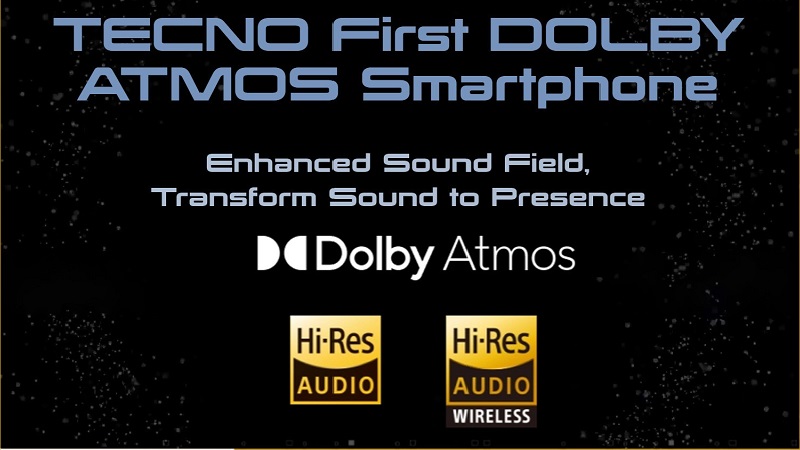 Âm thanh nổi Hi-Res audio đặc sắc.