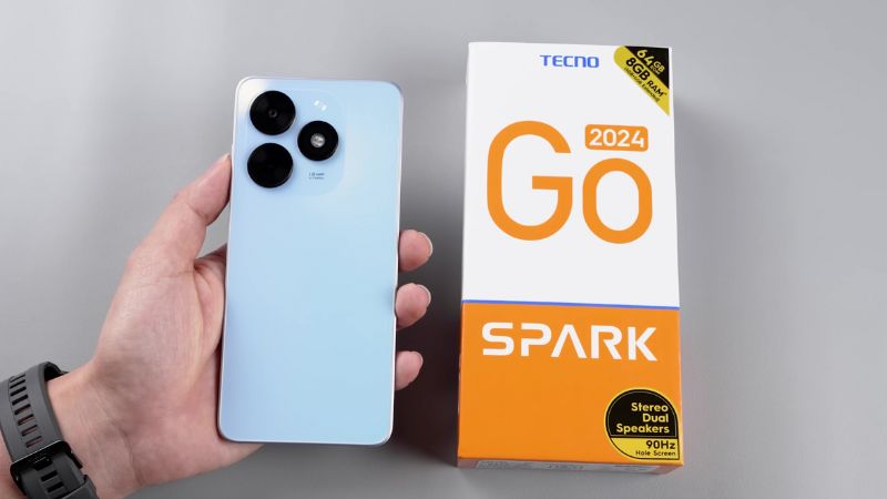 Tecno Spark.