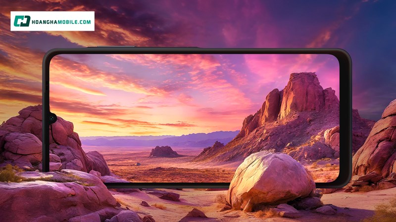 Samsung Galaxy A06 LTE 4GB/64GB nổi bật với màn hình 6.7 inch rộng lớn, mang đến không gian giải trí tối ưu cho người dùng Samsung Galaxy A06 LTE 4GB/64GB nổi bật với màn hình 6.7 inch rộng lớn, mang đến không gian giải trí tối ưu cho người dùng