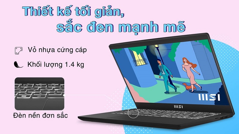 Thiết kế tối giản.