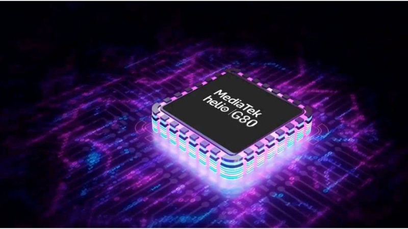 Trang bị MediaTek Helio G80.