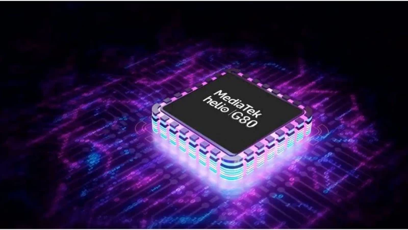 Trang bị MediaTek Helio G80. Trang bị MediaTek Helio G80.