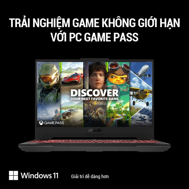 Trải nghiệm game không giới hạn.