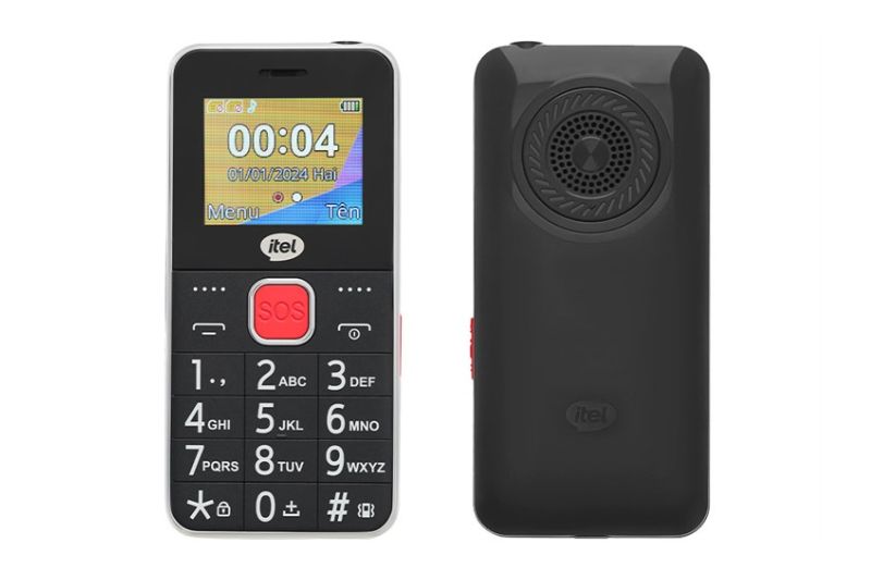 Màn hình 2 inch rộng rãi.