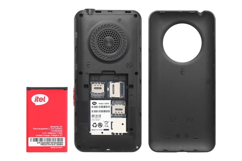 Pin ấn tượng với 1000mAh.