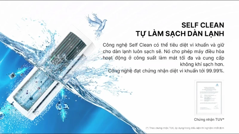 Công nghệ Self Clean. Công nghệ Self Clean.