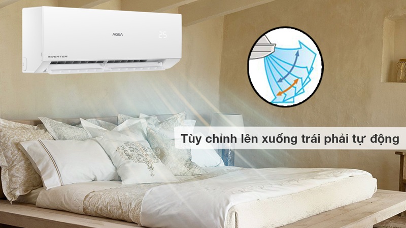 Đem gió mát đến mọi ngóc ngách không gian.