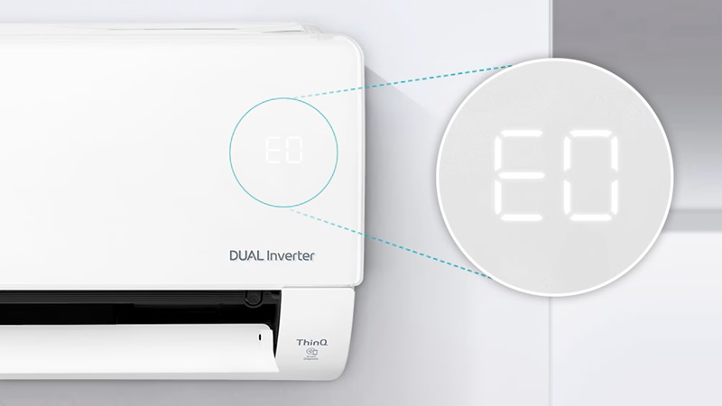 Máy lạnh LG DUALCOOL Inverter 1 chiều 9.000 BTU (1 HP) V10WIN1 có màn hình LED hiển thị nhiệt độ