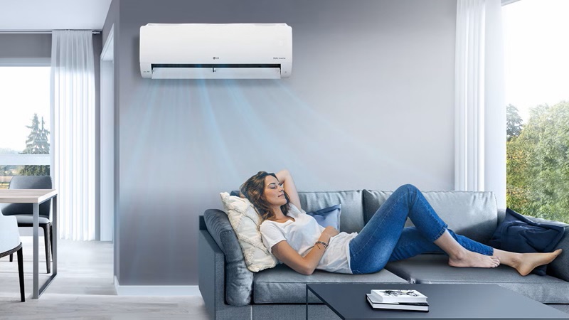 Giá tham khảo của điều hòa LG DUALCOOL Inverter 1 chiều 9.000 BTU (1 HP) V10WIN1