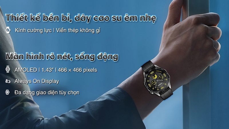 Màn hình sống động.