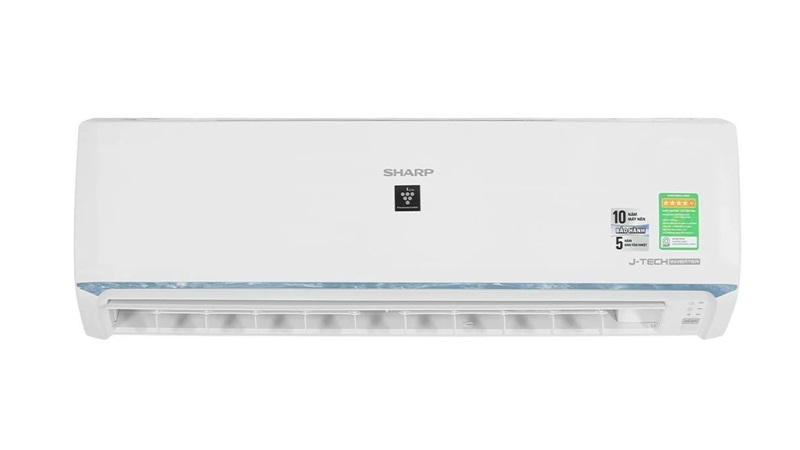 Điều hòa Sharp Inverter 9.000 BTU (1 HP) AH-XP10BSW.